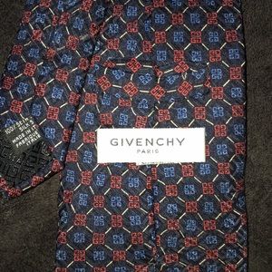 Givenchy Silk Tie Made in Italy Featuring “G” Logo